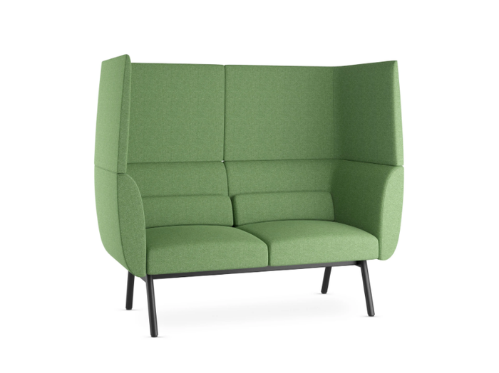 NIDO NI-K2-H-N1 NI-BO - High-back 2 seater fabric sofa _ LD Seating